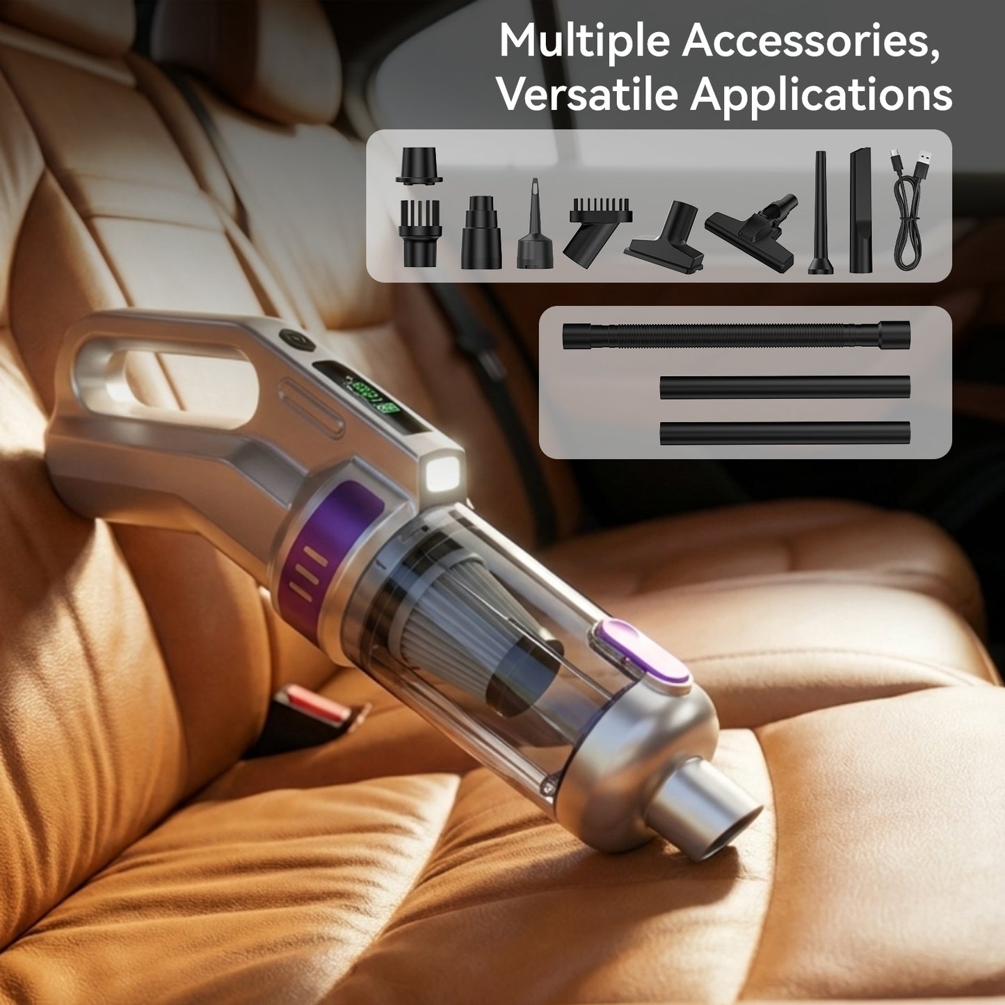 4-in-1 Cordless Smart Brushless Vacuum Cleaner