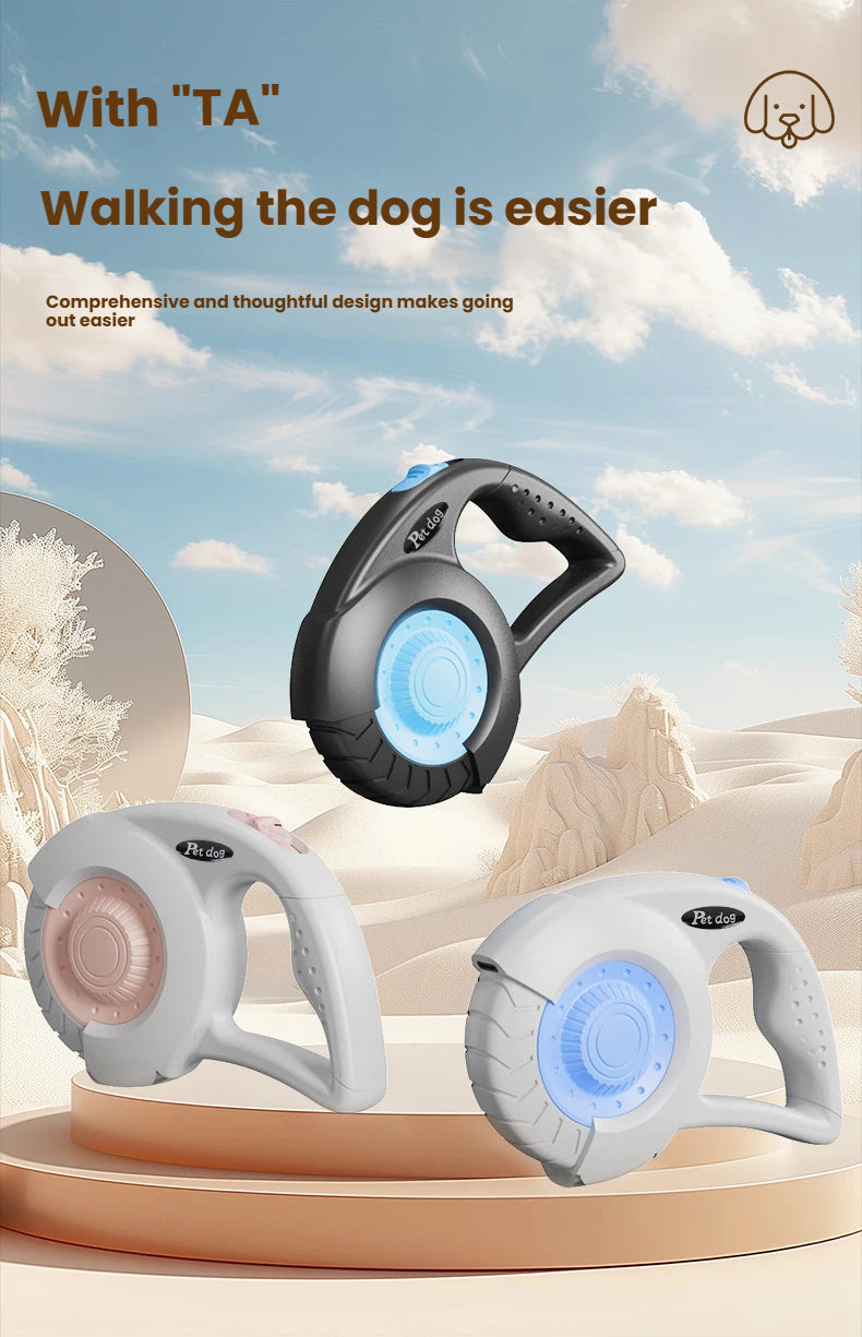 Automatic Retractable Pet Leash for Cats and Dogs
