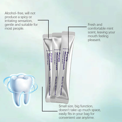Disposable mouthwash