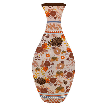 3D Monarch Danaus plexippus And Flowers Series Puzzle Vase - (160 Pieces)