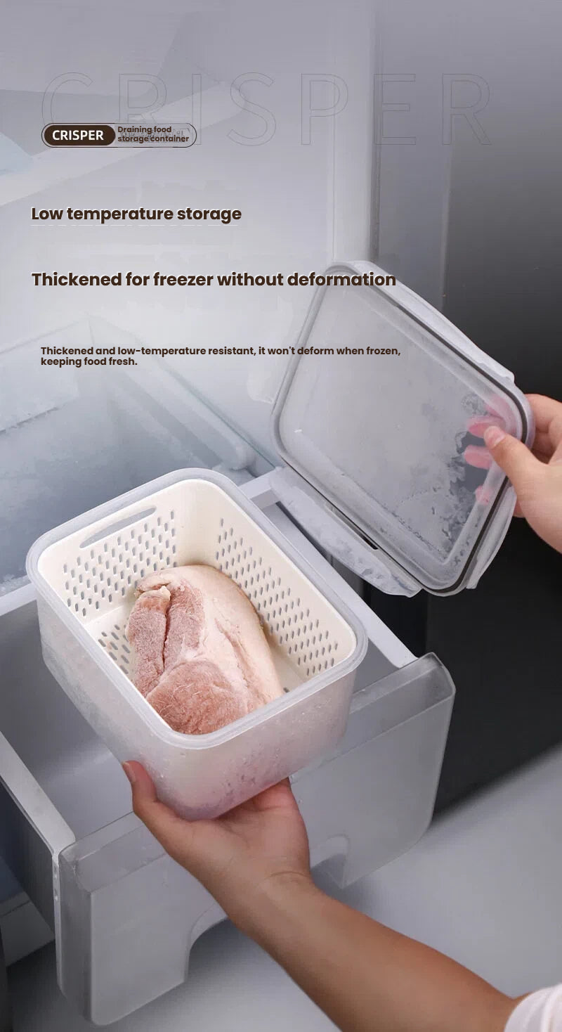 ✨ Keep Food Fresh Up to Longer! 🍓 KEMETHY 10 Pack Fruit Storage Containers with Colanders 🥬 BPA-Free Produce Saver Set 💧 Leakproof Fridge Organizer for Fruits, Vegetables, Berries, Salad, Meat & More 🏡