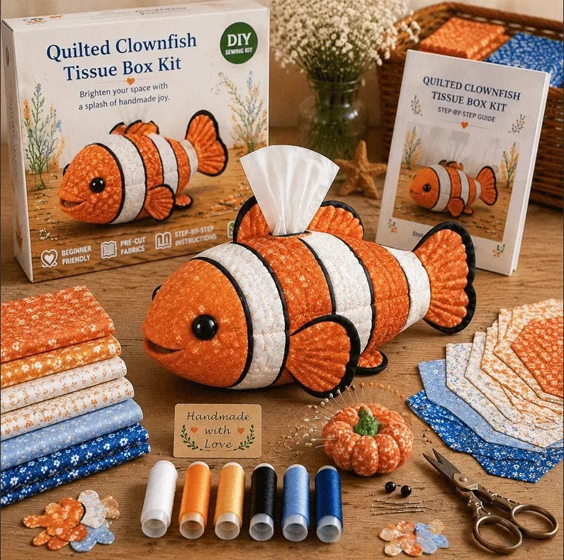 Crafty Critters DIY Tissue Box Kit – Fun Animal And Ocean Friends