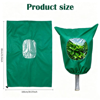 🌿 WINTER GARDEN ESSENTIAL | Plant Frost Protection Cover – Breathable Reusable Cover for Shrubs, Pots & Young Trees