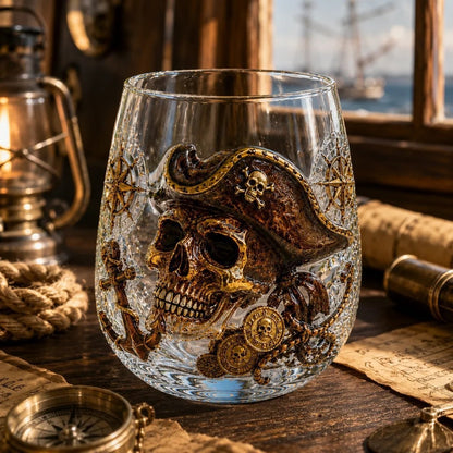 Release The Kraken Pirate Glass Collection — 3-Piece Legendary Ocean Treasure Set - KRAKEN RISE GLass