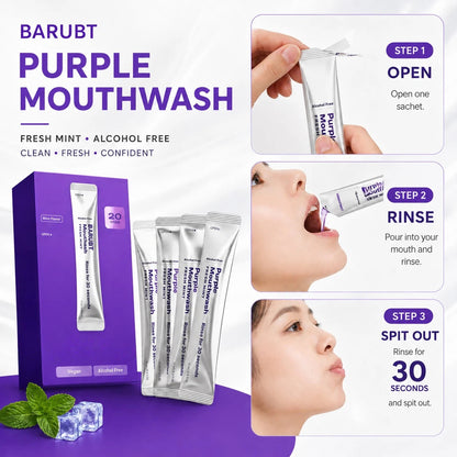 Disposable mouthwash