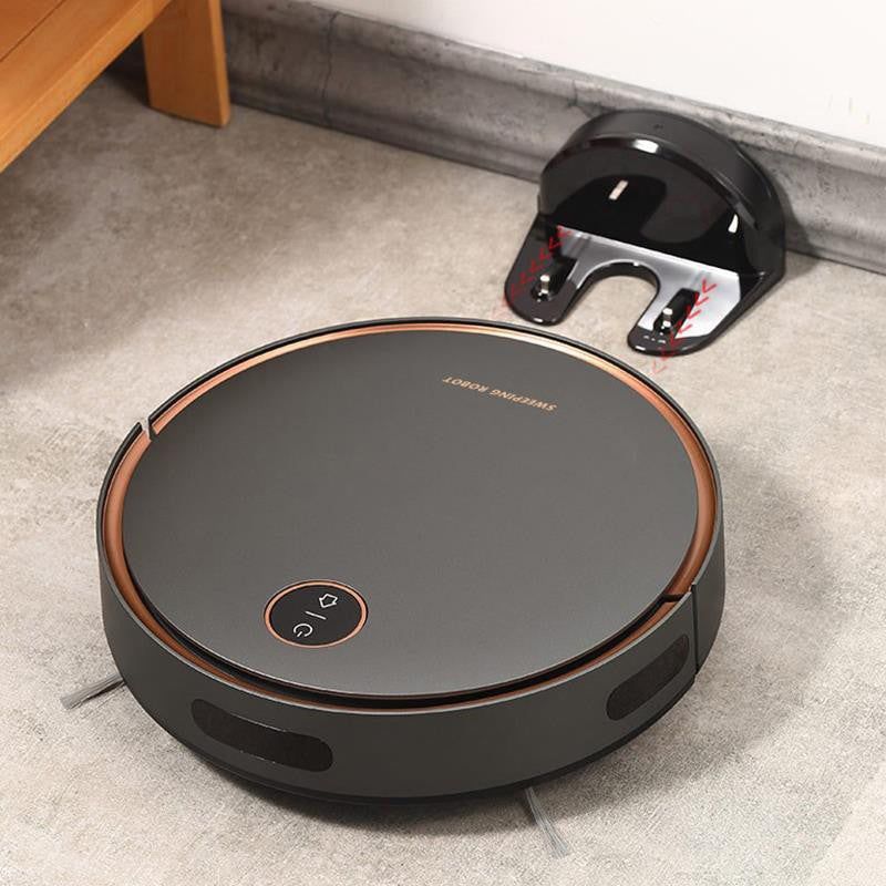 Intelligent Robot Vacuum Cleaner — 1500Pa Suction, Auto Dock & Recharge, 90-Min Runtime