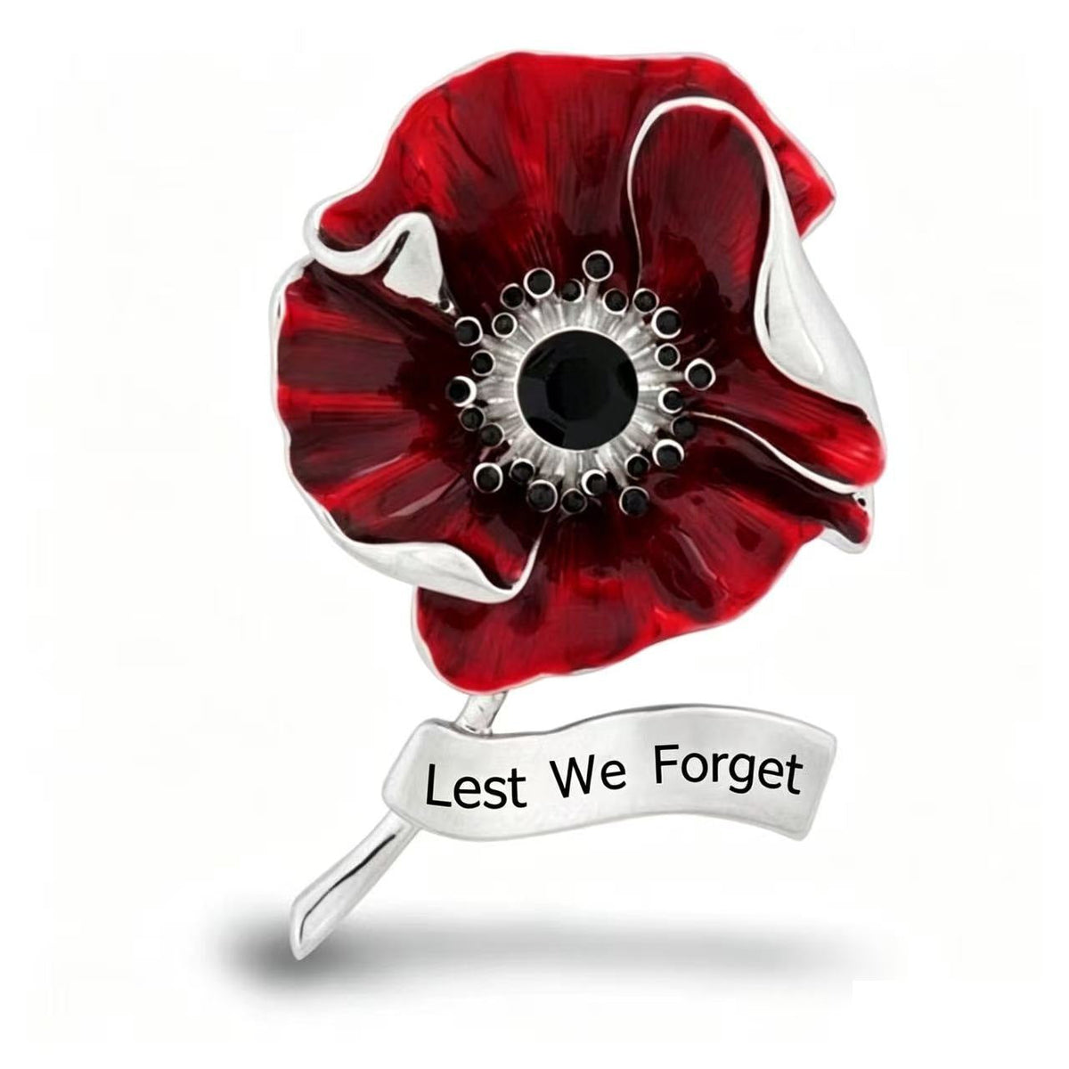 VE Day 80 Poppy Brooch | Limited Edition Anniversary Keepsake