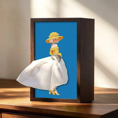 Ballet Girl Tissue Box