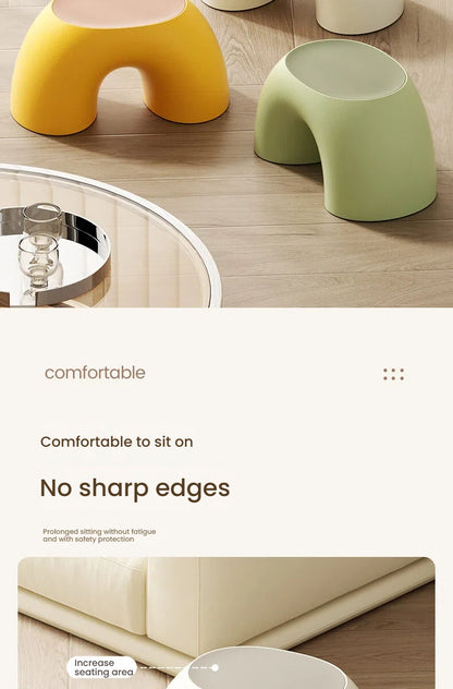 Simple Ring-shaped Rainbow Thickened Stool