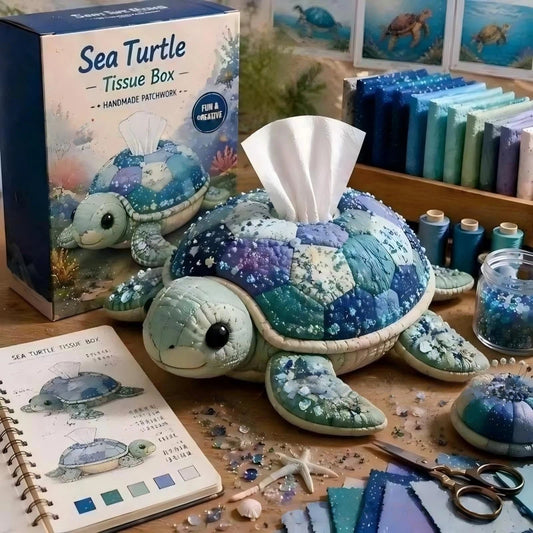 Crafty Critters DIY Tissue Box Kit – Fun Animal And Ocean Friends