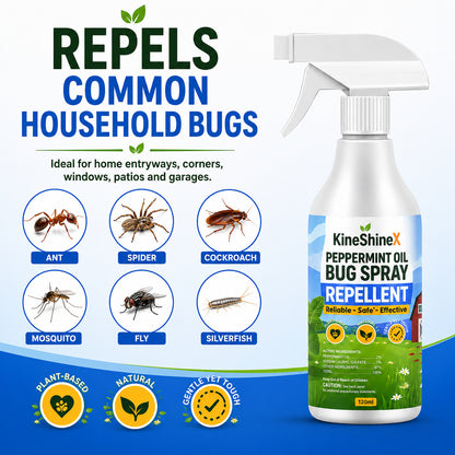 KineShineX Peppermint Essential Oil Insect Repellent Spray