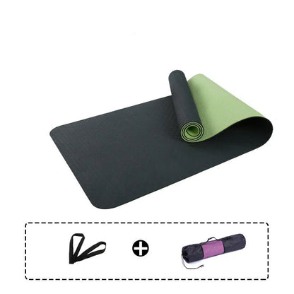High-density, high-elasticity shock-absorbing and sound-insulating yoga mat