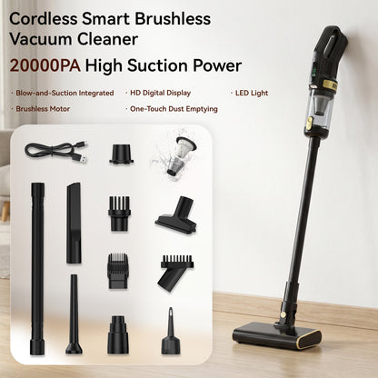 4-in-1 Cordless Smart Brushless Vacuum Cleaner