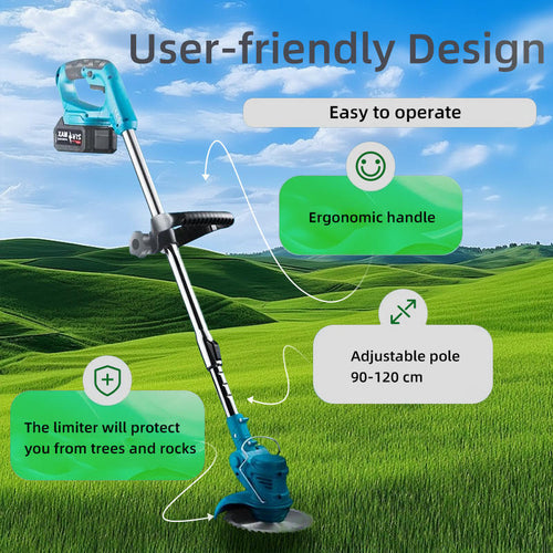 Lithium Battery Small Household Lawn Mower