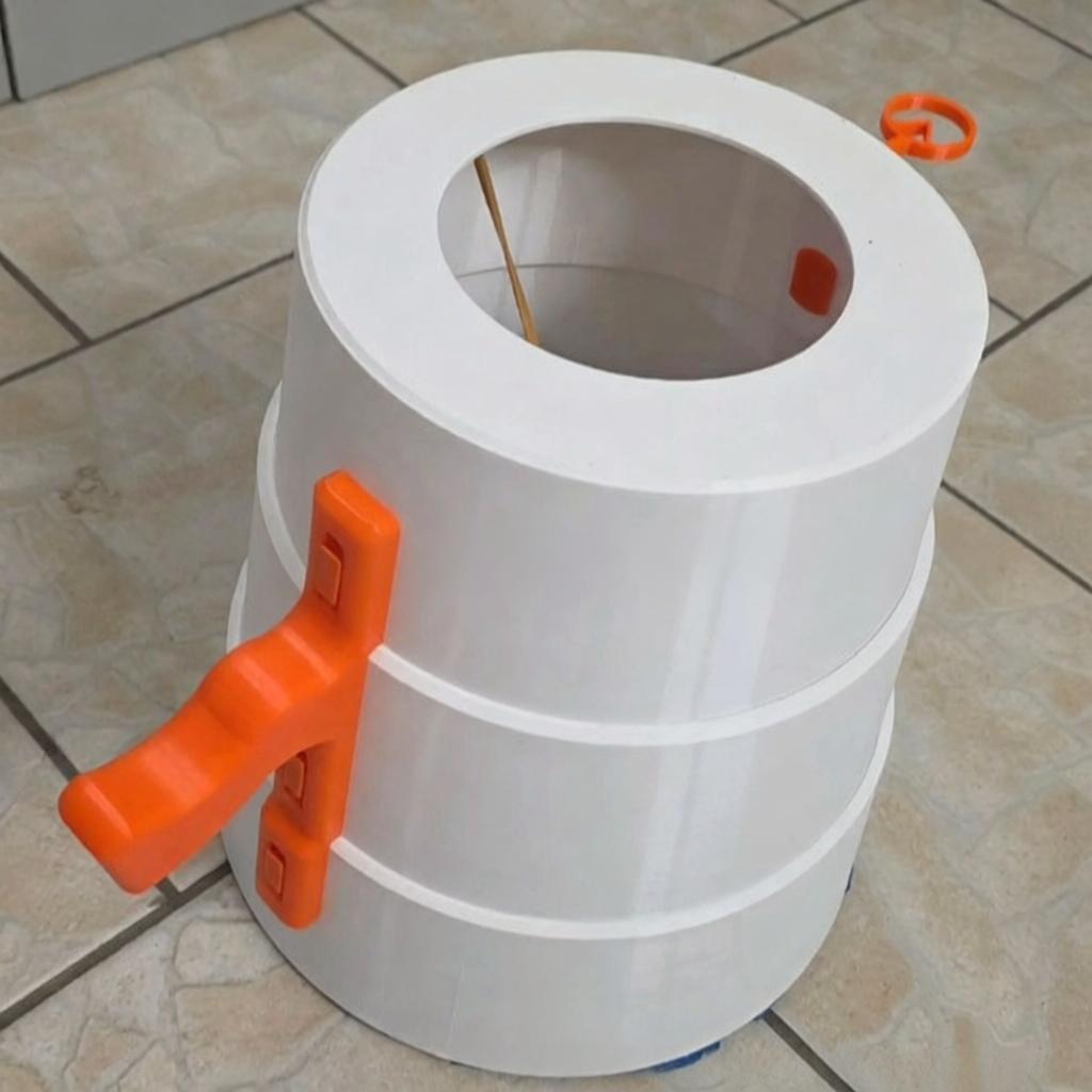 💨 Manual Air Vortex Blaster Toy – Battery-Free Fun for Game Nights & Backyard Play