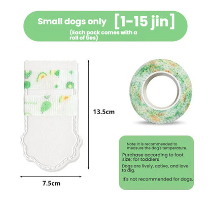 🐾 Ultimate All-Weather Disposable Dog Shoes – All-Year Paw Protection & Comfort 🐶