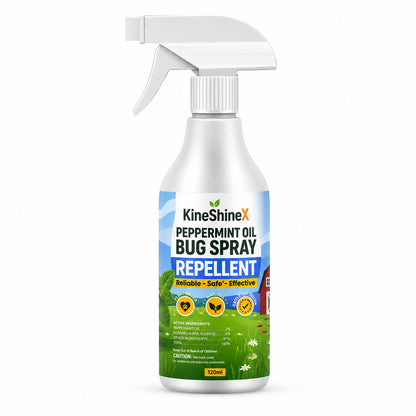 KineShineX Peppermint Essential Oil Insect Repellent Spray