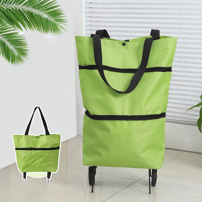 🔥HOT SALE 50% OFF - 🛍️Foldable 2-in-1 Shopping Bag