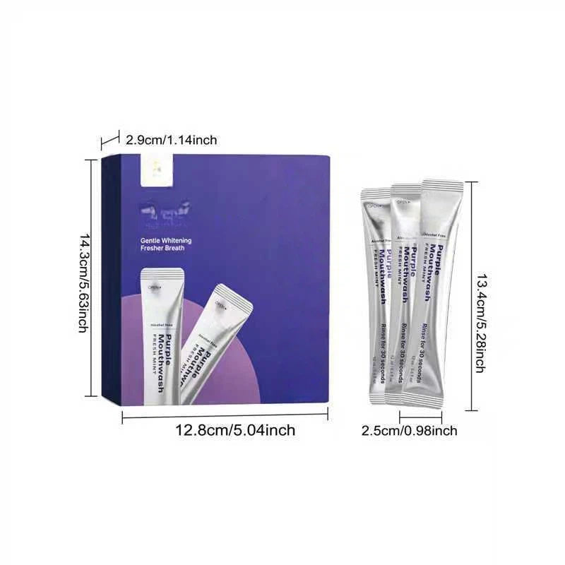 Disposable mouthwash