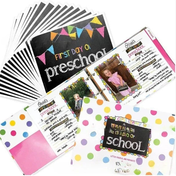 Graduation Photo Album – Campus Memories Scrapbook Gift for Class of 2025, Keepsake Memory Book for Best Friends