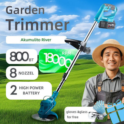 Lithium Battery Small Household Lawn Mower