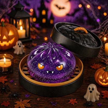 Halloween Ghost Squishy Stress Relief Toy – Soft Squeeze Sensory Mochi Toy