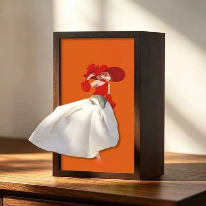 Ballet Girl Tissue Box