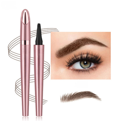 🖌️ Waterproof Micro-Fork Brow Pencil – Natural Hair-Like Brows