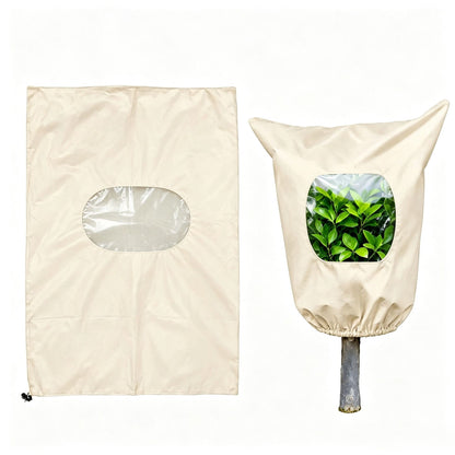 🌿 WINTER GARDEN ESSENTIAL | Plant Frost Protection Cover – Breathable Reusable Cover for Shrubs, Pots & Young Trees