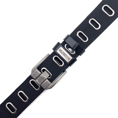 Trendy Men’s Canvas Belt with Pin Buckle