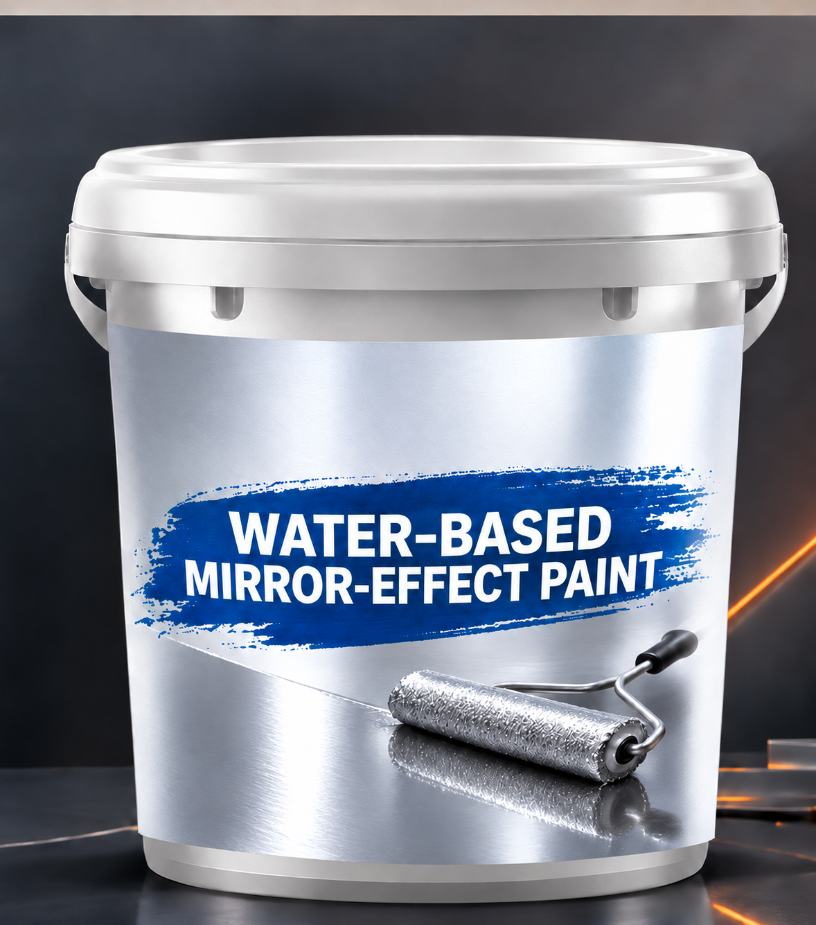 ✨ Mirror-Effect Decorative Coating – Turn Ordinary Surfaces into Eye-Catching Silver-Tone Statements