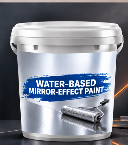 ✨ Mirror-Effect Decorative Coating – Turn Ordinary Surfaces into Eye-Catching Silver-Tone Statements