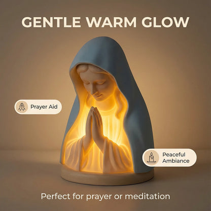 ✝️ Handmade Resin Virgin Mary Night Light – 41% OFF | A Gentle Glow of Peace & Protection 🧡🌙