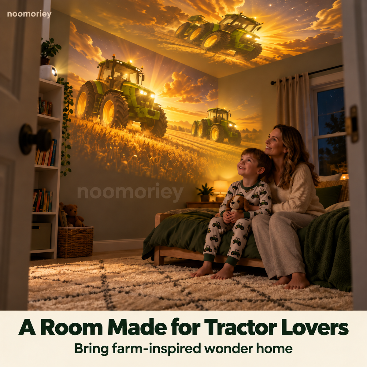 🚜 Tractor & Farm Scene Room Projector – Wall & Ceiling Décor for Tractor Lovers