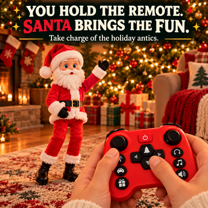 🎅 Remote-Control Santa Claus 🎄 Dancing, Waving & Walking Christmas Fun