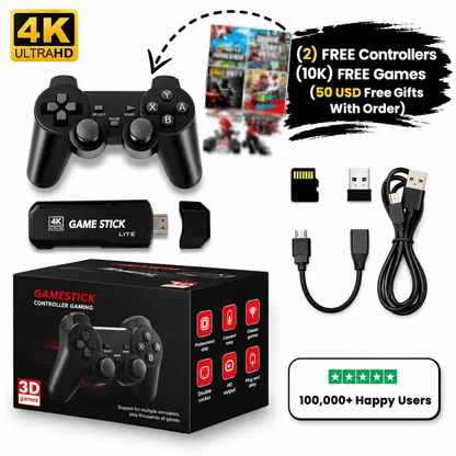 Retro Video Game Console 4K High-Definition Output