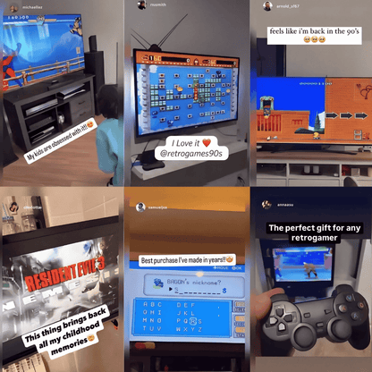 Retro Video Game Console 4K High-Definition Output