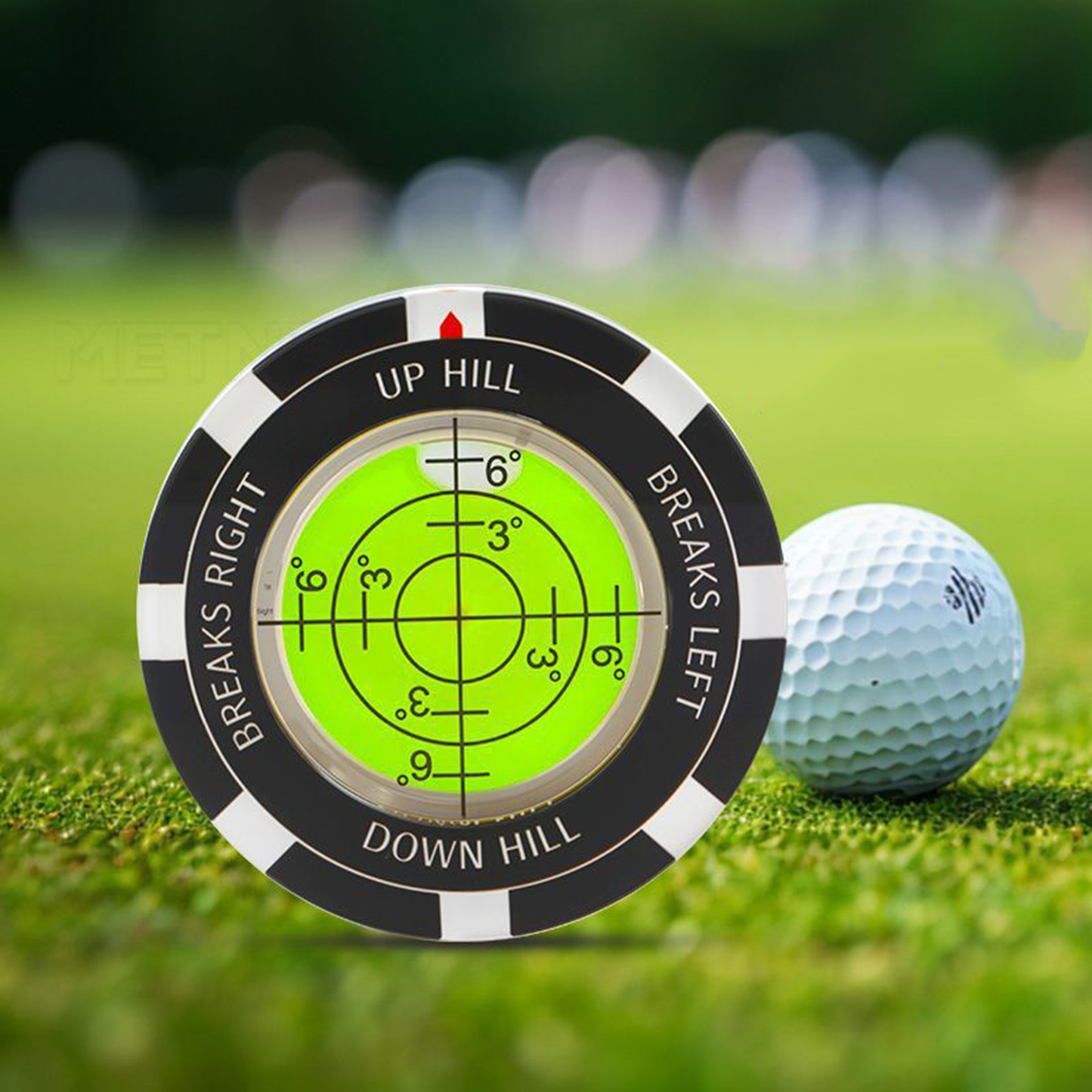 ⛳ High Precision Golf Leveler – Magnetic Green Reader & Ball Marker Tool 🎯
