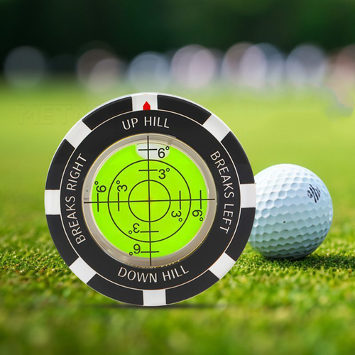 ⛳ High Precision Golf Leveler – Magnetic Green Reader & Ball Marker Tool 🎯
