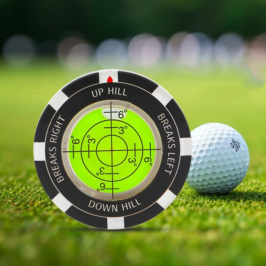 ⛳ High Precision Golf Leveler – Magnetic Green Reader & Ball Marker Tool 🎯