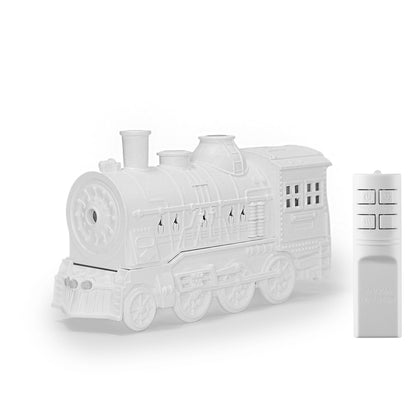 🔥🚂Vintage Steam Train Humidifier – 300ML Aromatherapy Diffuser with LED Light