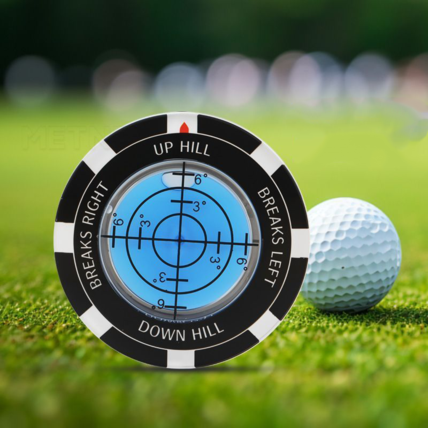 ⛳ High Precision Golf Leveler – Magnetic Green Reader & Ball Marker Tool 🎯