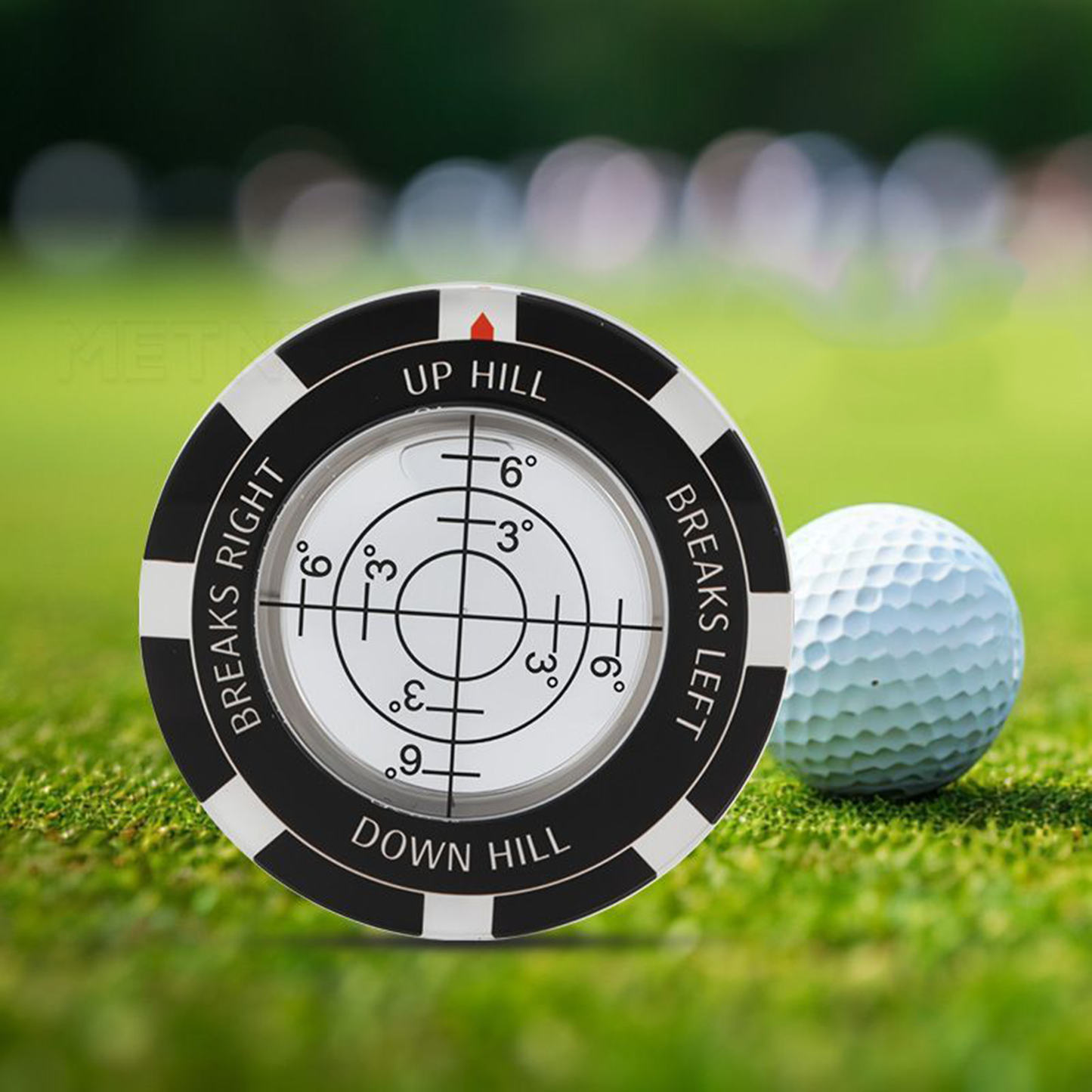 ⛳ High Precision Golf Leveler – Magnetic Green Reader & Ball Marker Tool 🎯