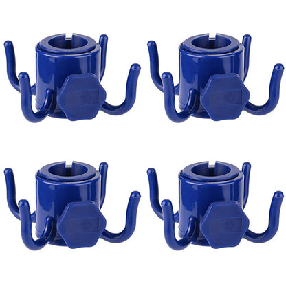 Universal Beach Umbrella Hook Hanger with 4 Hooks (1-Pack / 2-Pack / 4-Pack