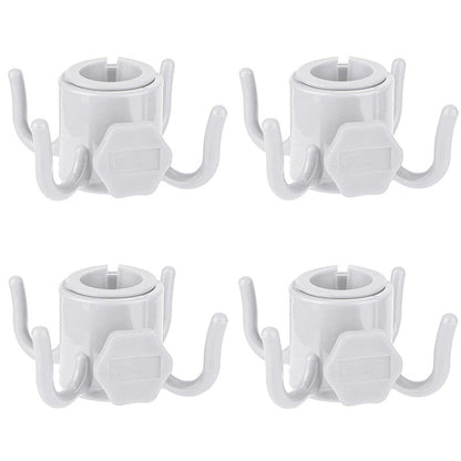 Universal Beach Umbrella Hook Hanger with 4 Hooks (1-Pack / 2-Pack / 4-Pack