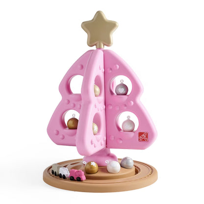 My First Christmas Tree Stacking and Sorting Toys - Pink 12pc