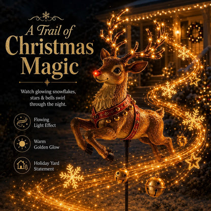 🎅Christmas Early Discount 50% Off🎄✨Christmas Magic Garden Collection - Transform Your Yard Into A Winter Wonderland With Enchanted Flowing Lights（31.5 inch）