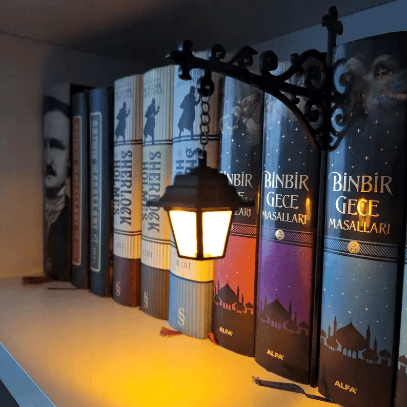 📖Library Lantern-Decorative Bookshelf Lighting