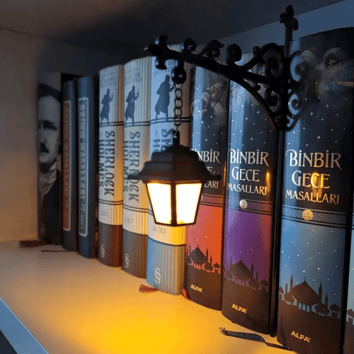 📖Library Lantern-Decorative Bookshelf Lighting