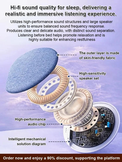 Hot Seller-Ultra-thin Bluetooth speaker under pillow🔥🔥